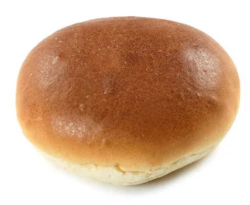 ROUND BRIOCHE ROLL 60GR PRE-SLICE HAMBURGERBRØD DELT ROUND BRIOCHE ROLL 60GR PRE-SLICE HAMBURGERBRØD DELT