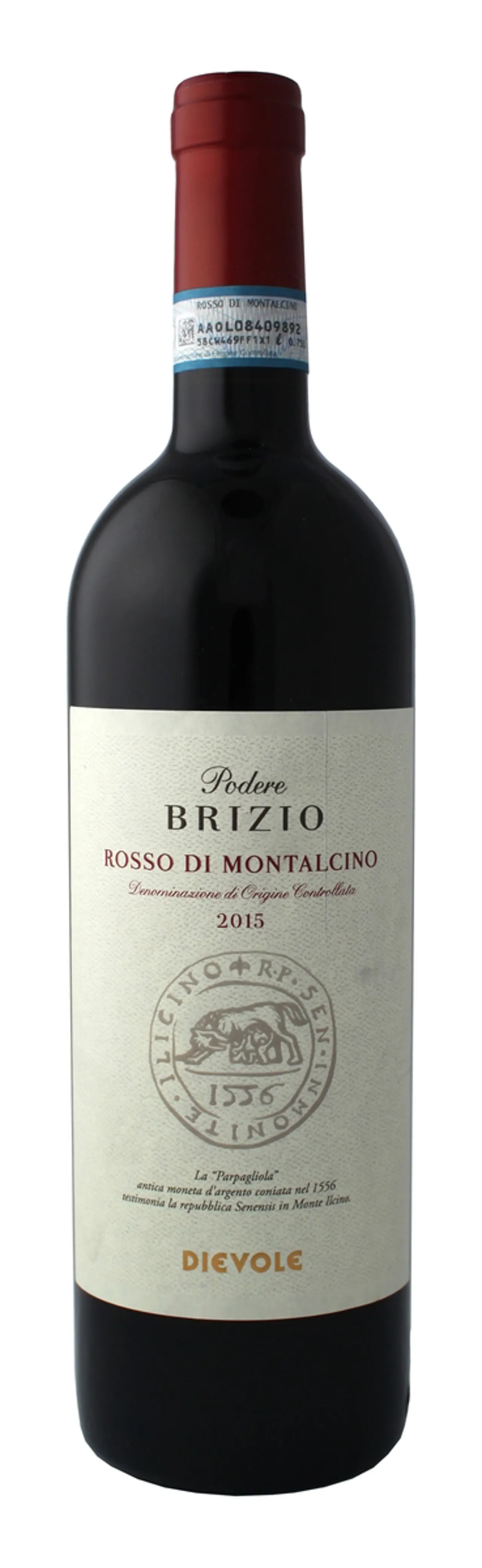 BRIZIO ROSSO DI MONTALCINO 14% 75CL