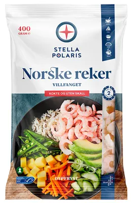 Norske Reker 400g Stella Polaris