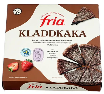 Kladdkake Glutenfri 400g Fria