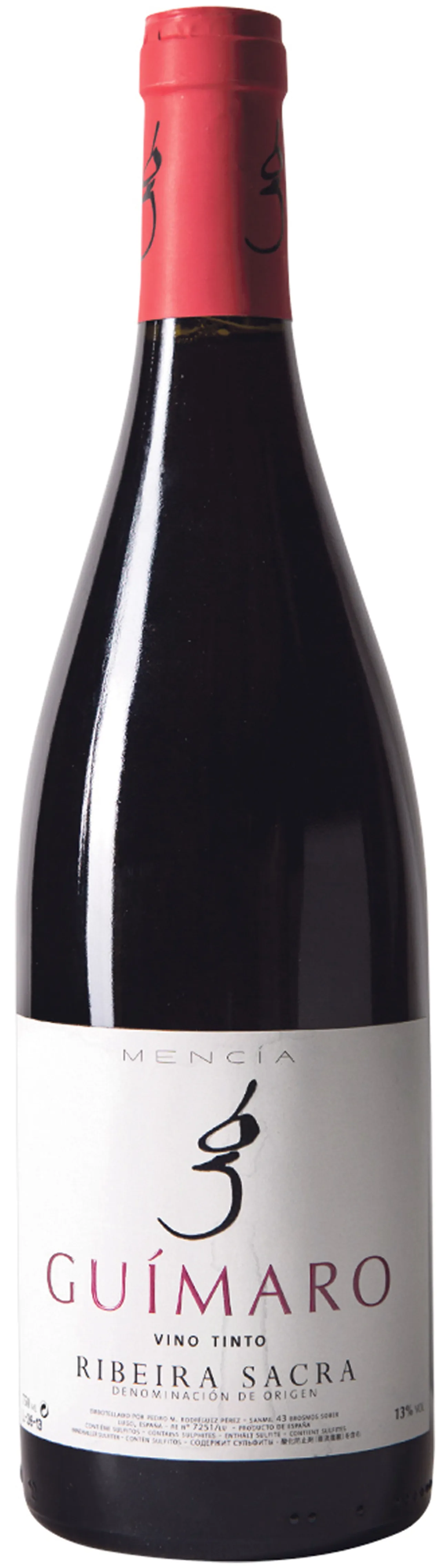 GUIMARO MENCÍA 2016 12,5% 75CL