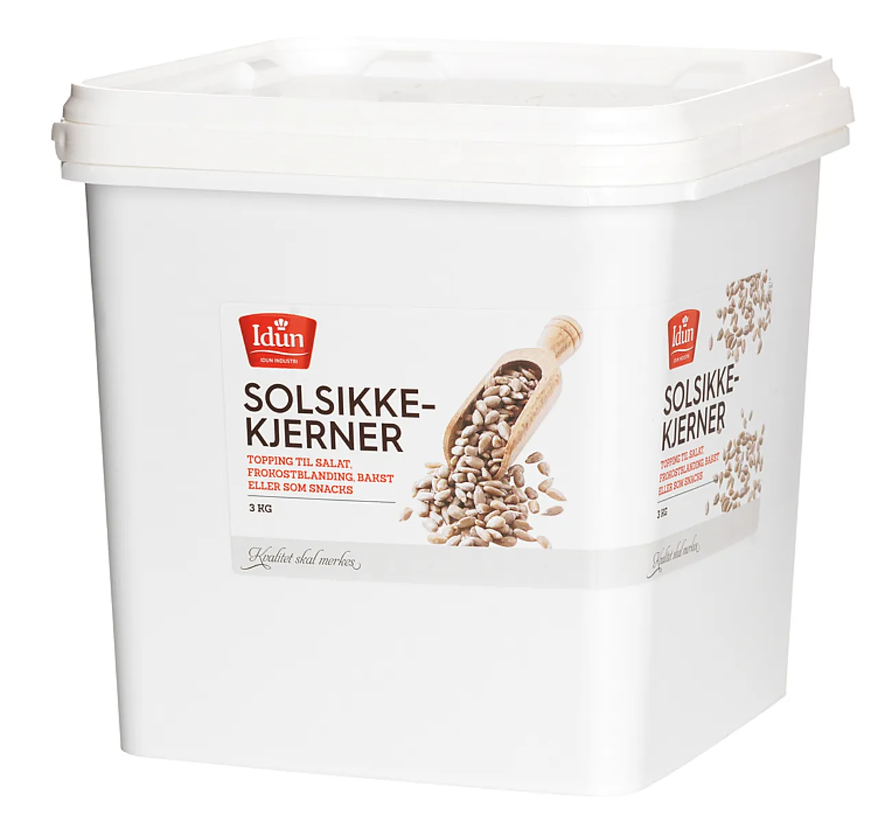 SOLSIKKEKJERNER U/SKALL 3 KG