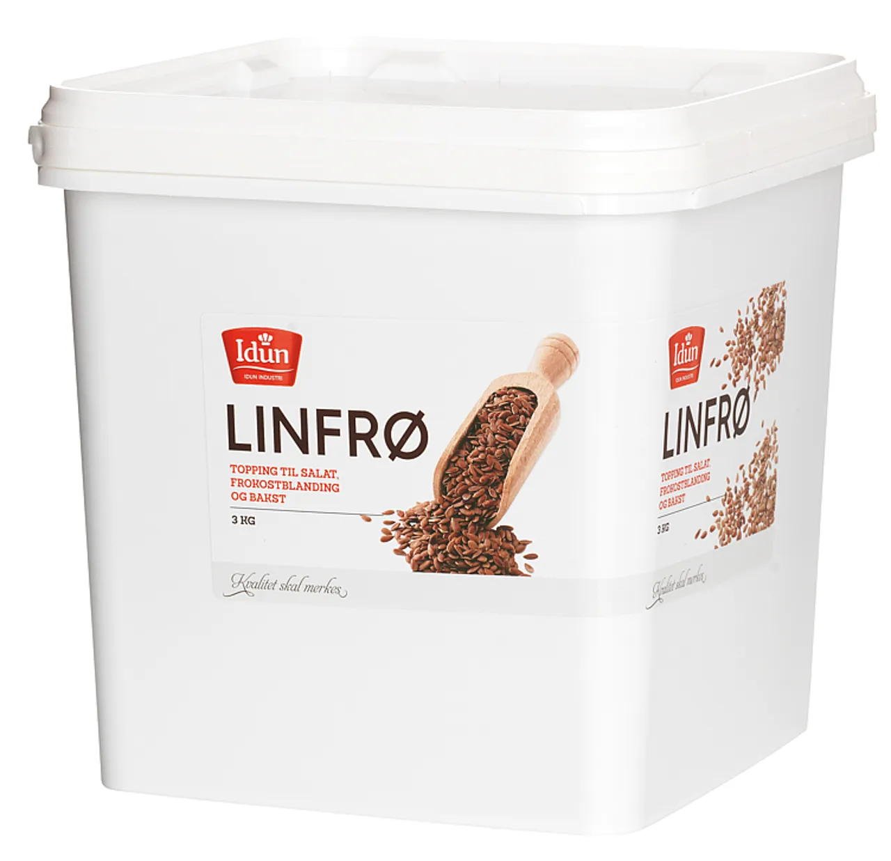 LINFRØ 3 KG BOKS