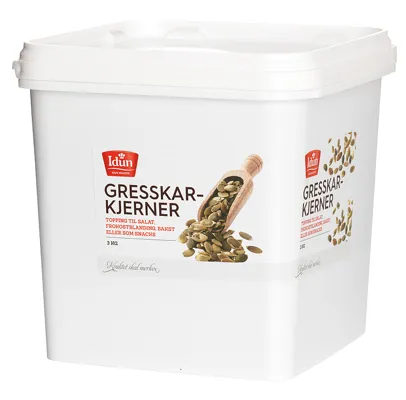 Gresskarkjerner 3 Kg Boks