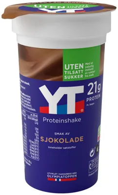 Yt Prot.Rik Sjokoshake 220ml