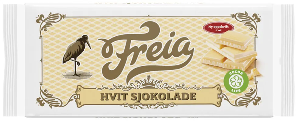 HVIT SJOKOLADE 100G FREIA HVIT SJOKOLADE 100G FREIA