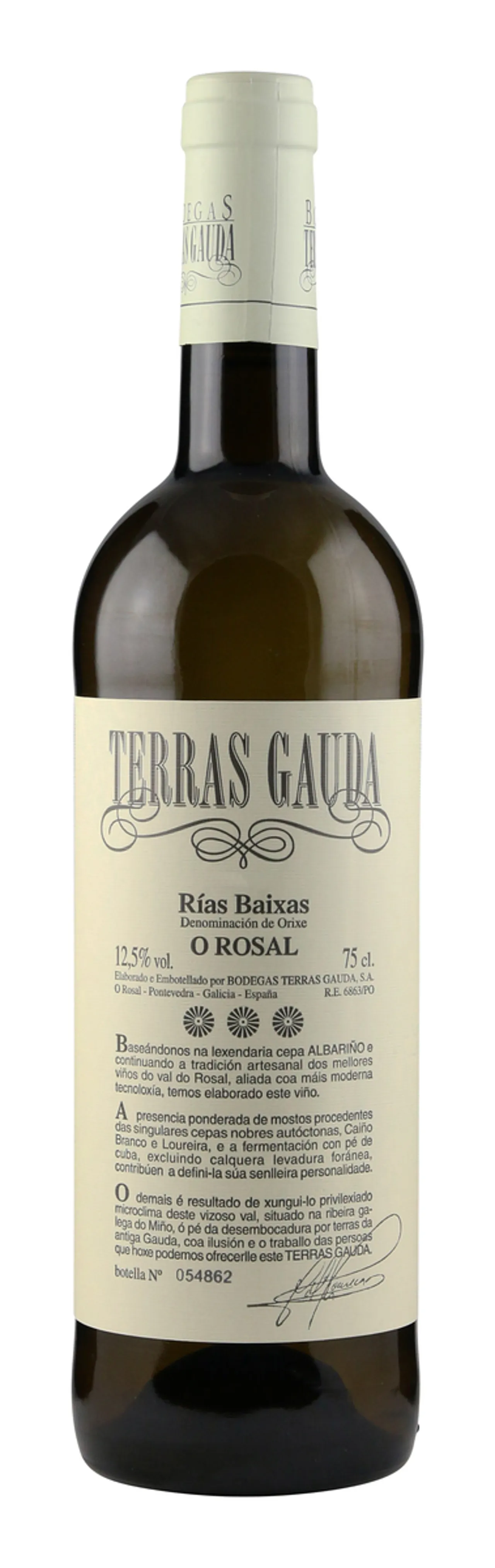 TERRAS GAUDA O ROSAL 12,5% 75CL