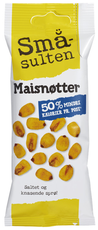 SMÅSULTEN ROASTED CORN SNACKS 35G
