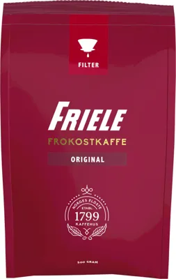 FRIELE FROKOSTKAFFE FILTERM 500G FRIELE FROKOSTKAFFE FILTERM 500G