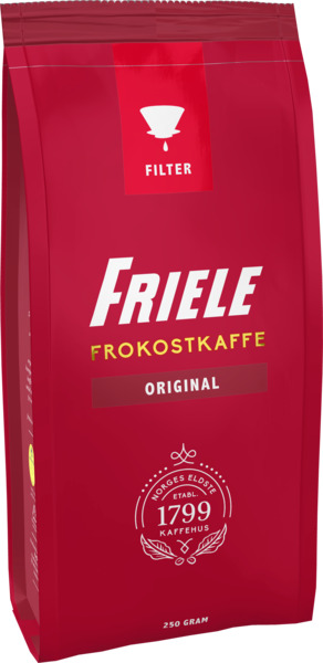 FRIELE FROKOSTKAFFE FILTERM 250G 1/2 PAL