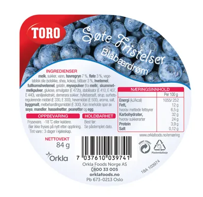 BLUEBERRY MOUSSE        33X125ML BLUEBERRY MOUSSE        33X125ML