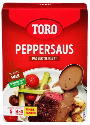 Toro Peppersaus Familiepk 4x21g