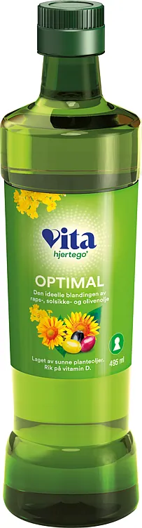 VITA HJERTEGO' OPTIMAL OLJE 495ML VITA HJERTEGO' OPTIMAL OLJE 495ML