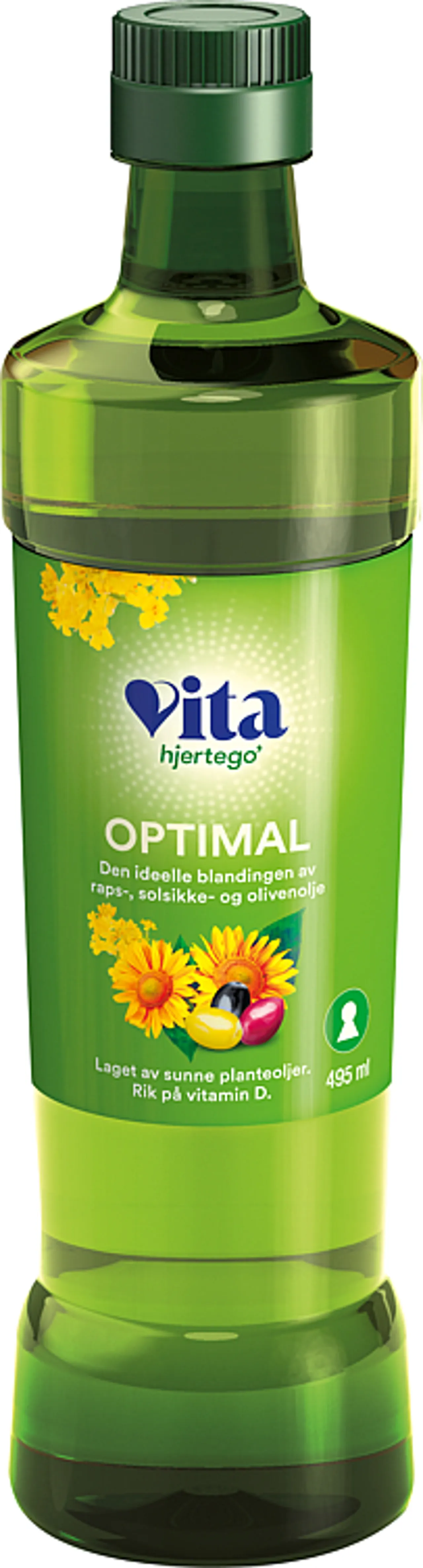 VITA HJERTEGO' OPTIMAL OLJE 495ML