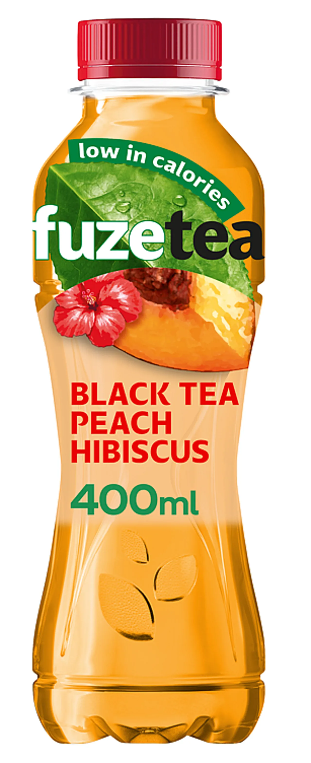FUZE PEACH HIBISCUS 400ML FLASKE