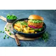 VEGGIEBURGER PANERT 120G 4,8KG FINDUS