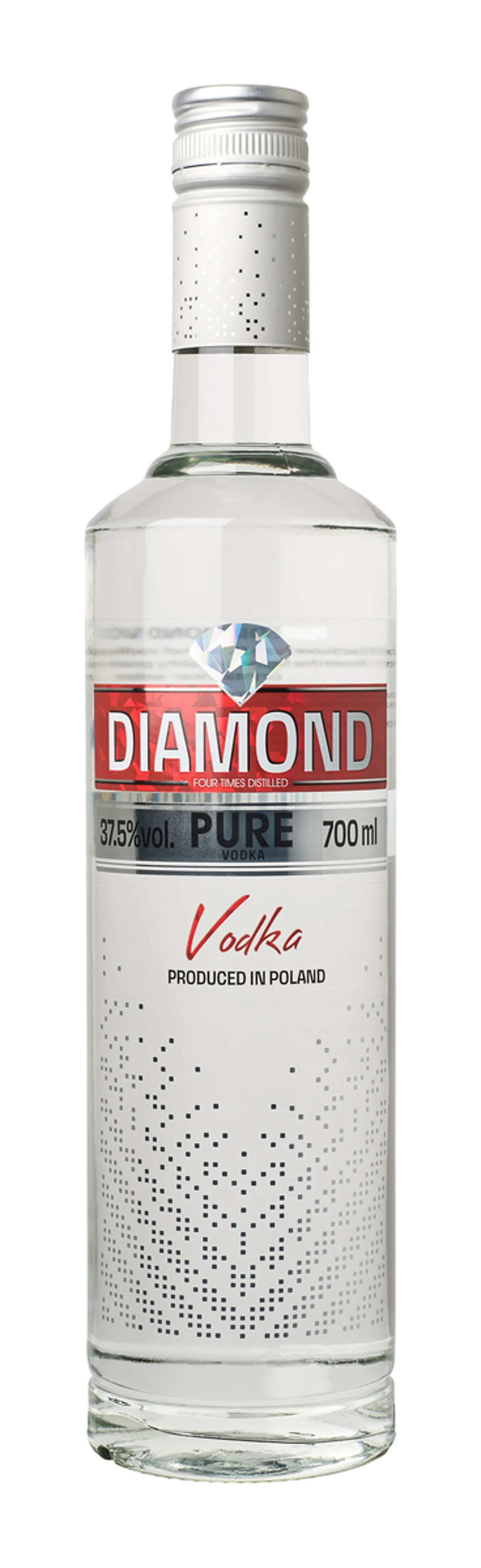 PURE DIAMOND VODKA 37,5% 70CL