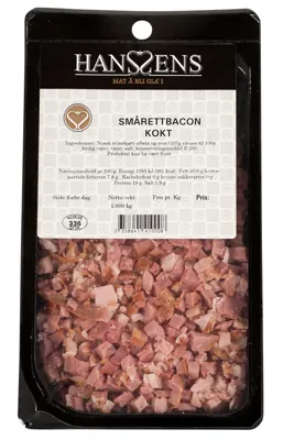 SMÅRETTBACON KOKT TERNET HANSSENS SMÅRETTBACON KOKT TERNET HANSSENS