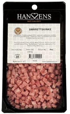 SMÅRETTSKINKE TERNET PK HANSSENS SMÅRETTSKINKE TERNET PK HANSSENS