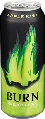 Burn Apple Kiwi 500ml Bx