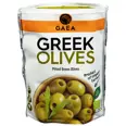 GAEA ORGANIC OLIVES PITTED GREEN 8X150G
