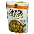 GAEA ORGANIC OLIVES PITTED GREEN 8X150G