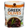 GAEA ORGANIC OLIVES PITTED KALAMATA 8X150G