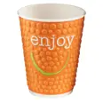 COFFEE CUP 25CL DOUBLE WALL ENJOY 37PCS