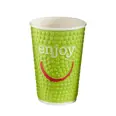 COFFEE CUP 40CL DOUBLE WALL ENJOY 25PCS