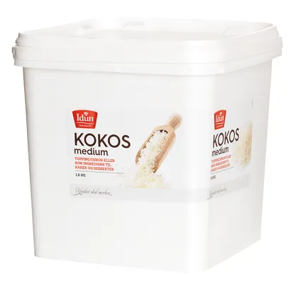 IDUN KOKOS MEDIUM BOKS 1.8 KG IDUN KOKOS MEDIUM BOKS 1.8 KG