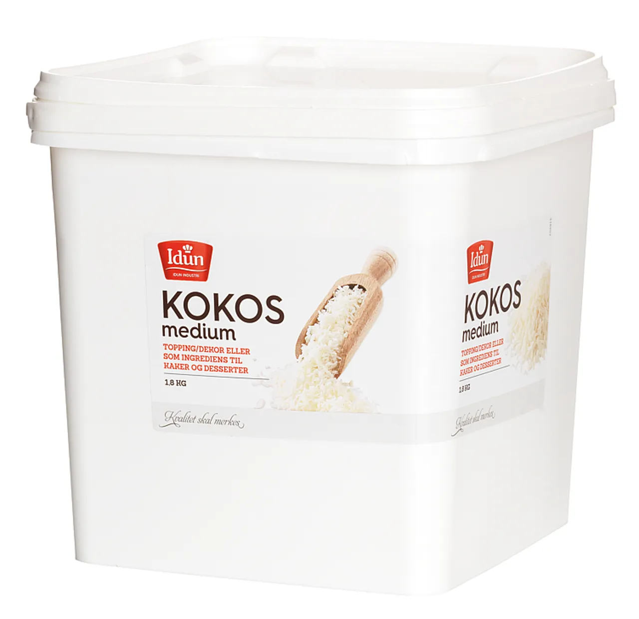 IDUN KOKOS MEDIUM BOKS 1.8 KG
