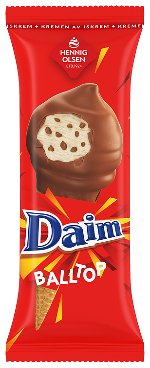 DAIM BALLTOPP ICE CREAM 180ML