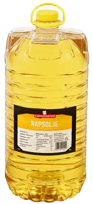 Rapsolje 10l Pet Kjøkkensjefens