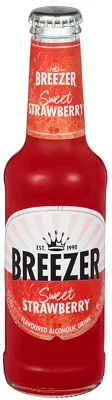 Breezer Strawberry 0.275l Flaske