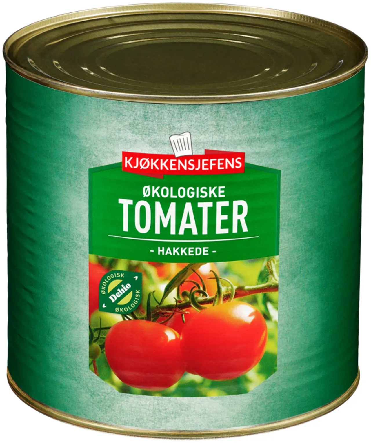 TOMAT HAKKET ØKO 2550G KJØKKENSJEFENS