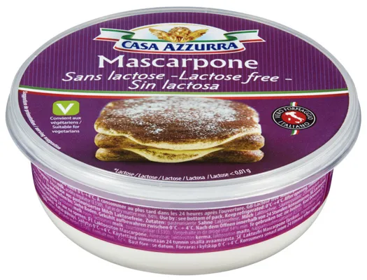 Mascarpone Laktosefri 250g