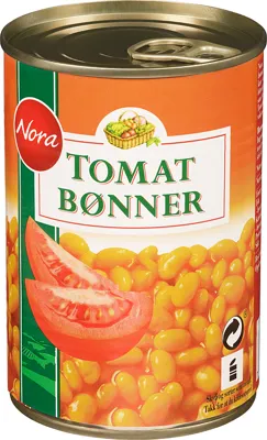 Tomatbønner 425g Nora