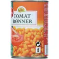 TOMATBØNNER 425G NORA