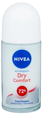 Nivea Deodorant Roll-On Dry Comfort, 50ml
