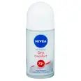 NIVEA DEODORANT ROLL-ON DRY COMFORT, 50ML