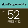 SKRUF SUPER WHITE NO52 FRESH S2