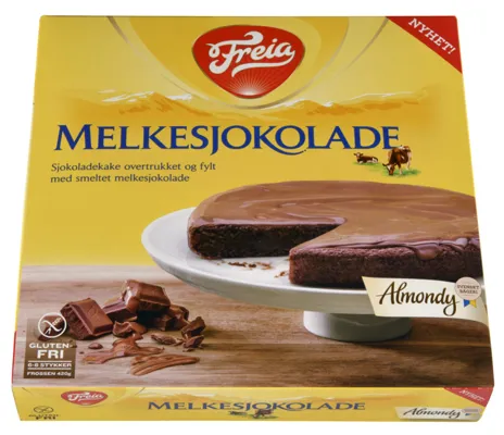 FREIA MELKESJOKOLADEKAKE 420G ALMONDY FREIA MELKESJOKOLADEKAKE 420G ALMONDY