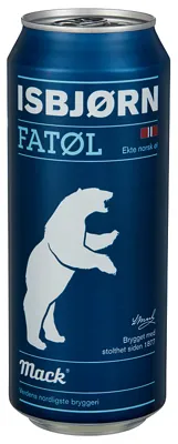 Mack Isbjørn Fatøl 0,50l Bx