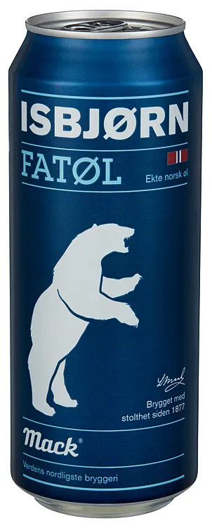 Mack Isbjørn Fatøl 0,50l Bx