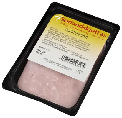GJESTESKINKE 200G SØRLANDSKJØTT GJESTESKINKE 200G SØRLANDSKJØTT