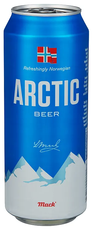 ARCTIC BEER 0.50L BX MACK ARCTIC BEER 0.50L BX MACK
