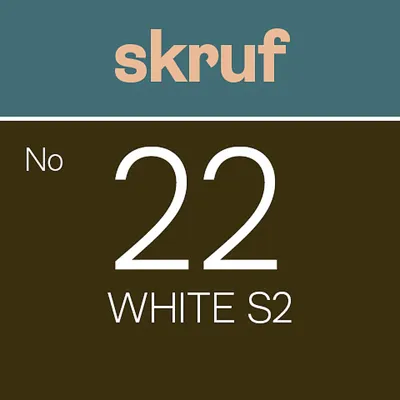 Skruf No22 White S2