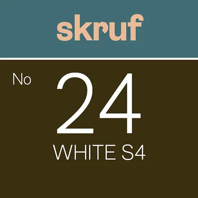 Skruf No24 White S4