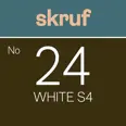 SKRUF NO24 WHITE S4