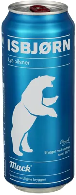 ISBJØRN BX 6PK   4,5%   24X50CL ISBJØRN BX 6PK   4,5%   24X50CL